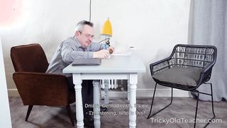 A tanárbácsi durva dákója
