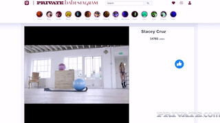 Private com - Stacy Cruz a személyi edzővel dug