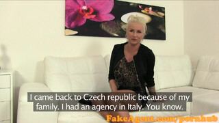 FakeAgent cseh bögyös csaj kefélni érkezett