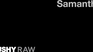 TUSHYRAW - Samantha a izgató hatalmas keblű nőci