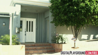 Digital Playground - Riley Steele idősebb férfivel dug